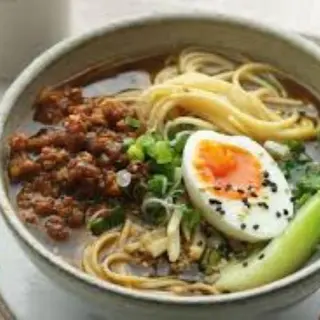Spicy chicken miso ramen