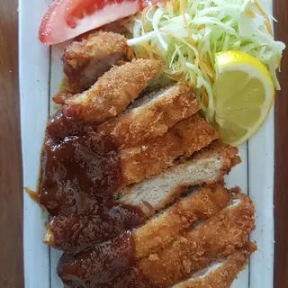 Pork miso katsu