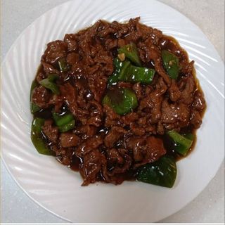 Beef With Green Pepper