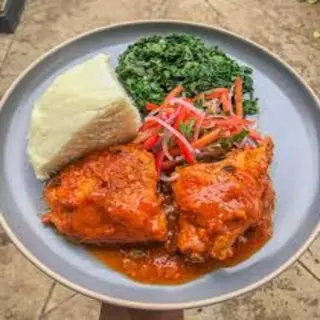 Ugali Chicken