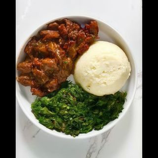 Ugali Beef + Free Drink