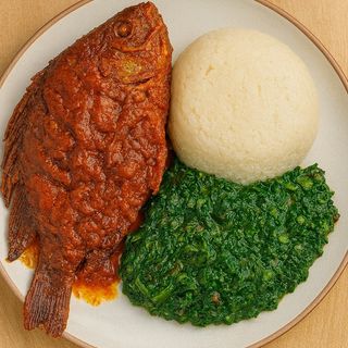 Wet fry tilapia fish