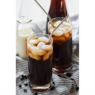 Iced black coffee