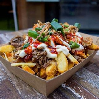 Loaded chips (chicken)