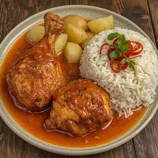 Rice + Chicken stew