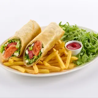 Smoked Salmon Wrap
