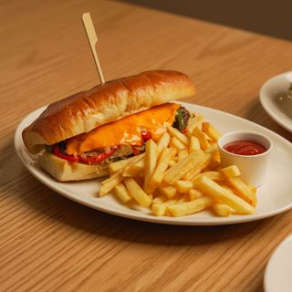 Philly Cheesesteak Sandwich