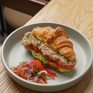 Tuna Croissant Sandwich