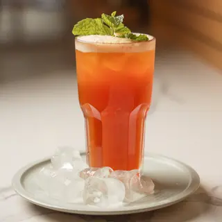 Peach iced tea