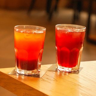 Passion fruit iced tea