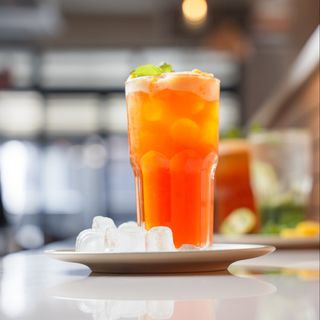 Mango ginger mojito
