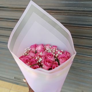 Blooming pink