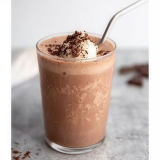 Chocolate milk shake