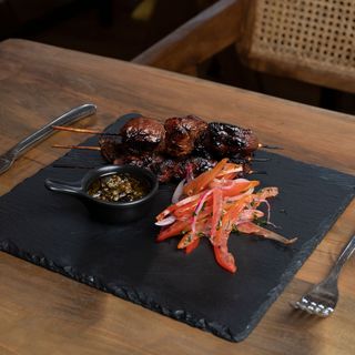 Grilled Liver - Goat Or Lamb