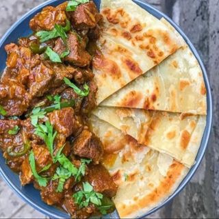 2 Chapatis Beef
