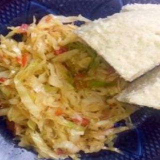 Ugali Sukuma/Cabbage