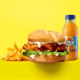 Kiddies Burger & Chips