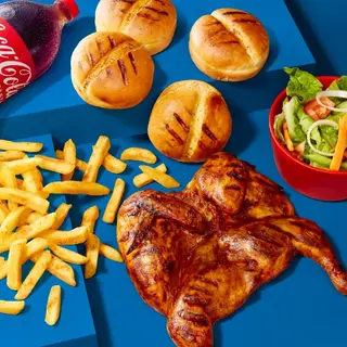 Full Meal + 4 Garlic Rolls