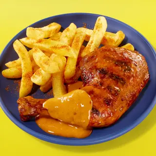 1/4 Chicken & Chips