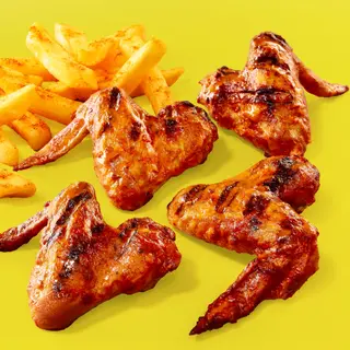 4 Wings & Chips