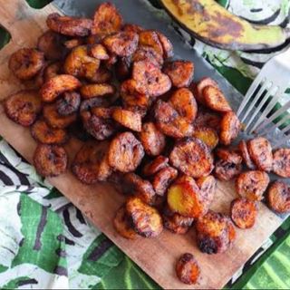 Fried Aloco Medallions