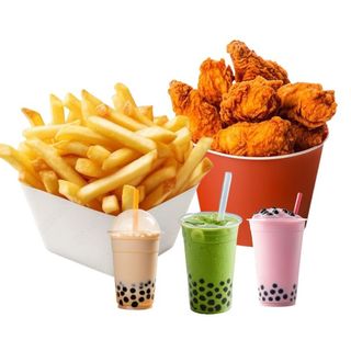 Boba, Fries and 9-Piece Fury — Street Pack 9