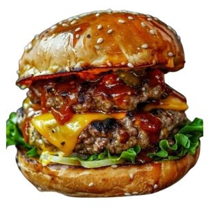 Mega Panda Burger 熊猫巨霸堡 (Regular)