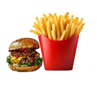 Street Hero Combo 街头英雄餐 - Burger & Fries