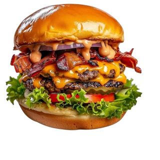 Mega Panda Burger(Spiced) 巨霸功夫堡