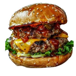 2-Piece Meat Burger 双层功夫堡 (Spiced)