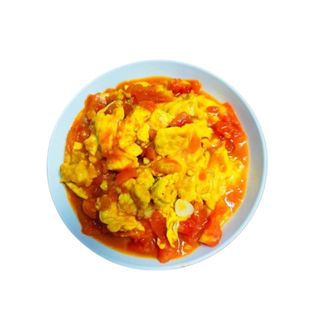 Golden Sun Egg Stir-Fry 西红柿炒鸡蛋  (Tomato and Egg Stir-Fry)