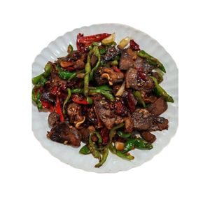 Black Mountain Goat Blaze 生炒黑山羊  (Stir-Fried Black Goat)