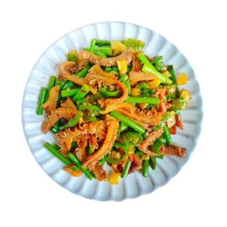 Triple-Strike Beef Tripe 炒牛肚  (Stir-Fried Beef Tripe)