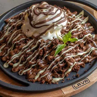 Crazy Brownie With Ice Cream