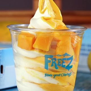 Mango Vanilla Mix Ice Cream