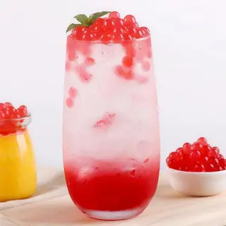 Strawberry Mocktail Boba