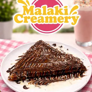 Two  Nutella Crepe With Strawberry