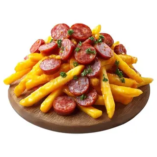 Otingolos (Sausages Mixed with Chips)