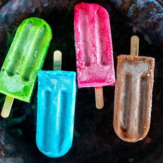 Milk lollies