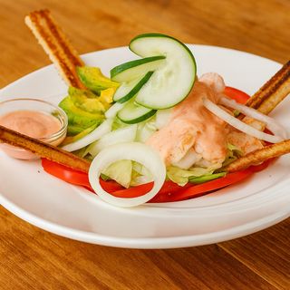 Avocado Prawns Salad