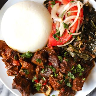 Ugali wet fry half kg beef