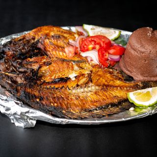 Charcoal Grill Fish