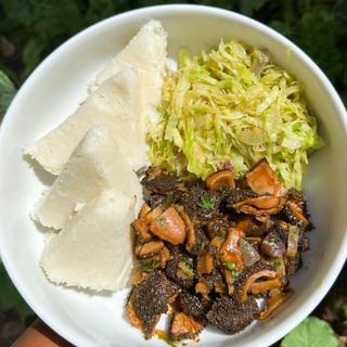 Ugali Matumbo Fry
