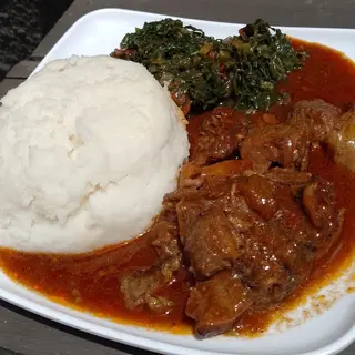 Ugali Nyama Fry