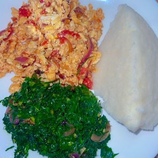 Ugali Mayai Skuma