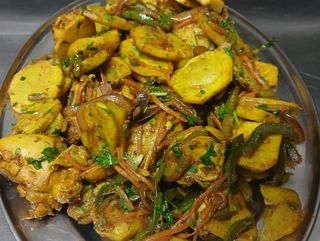 Chicken Kienyeji Platter 