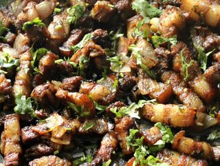 ½kg dry fry pork