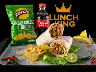 Lemon Pepper Kati Roll Combo