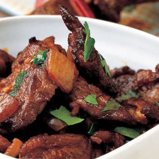 1/2Kg Goat Meat Fried