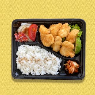 White Fish Cutlet Bento